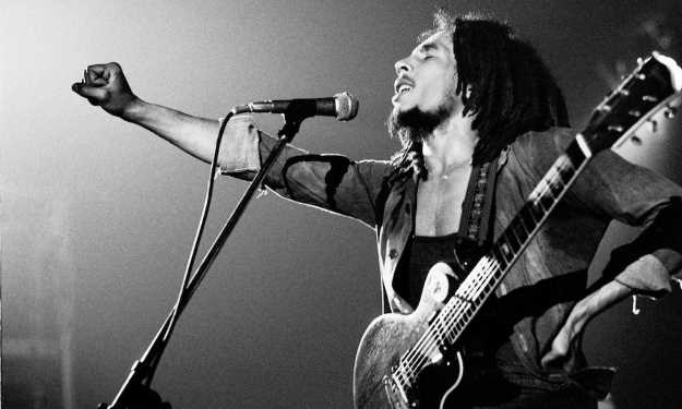 Bob Marley - 1976. Photo: Gijsbert Hanekroot/Redferns
