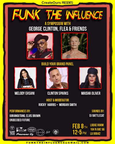 Funk The Influence Flyer