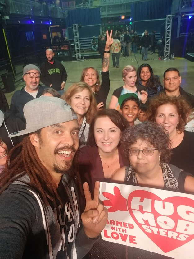 With Michael Franti