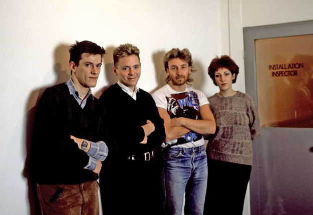 New Order 1982. Credit: Alamy