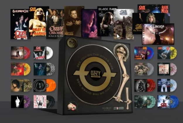 Ozzy Osbourne Vinyl-Boxset. Photo credit: Mark Weiss Photography