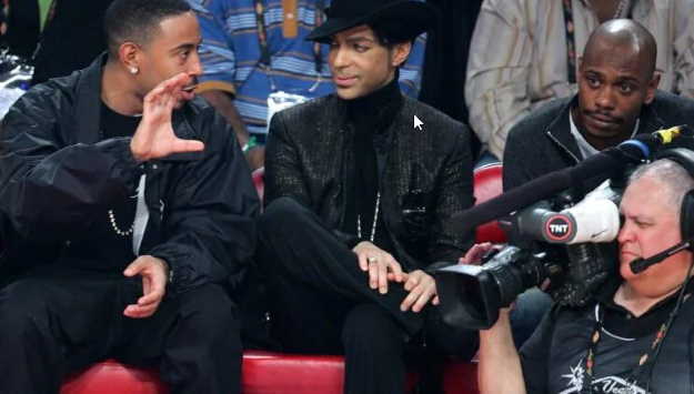 L Ludacris, Prince and Dave Chappelle