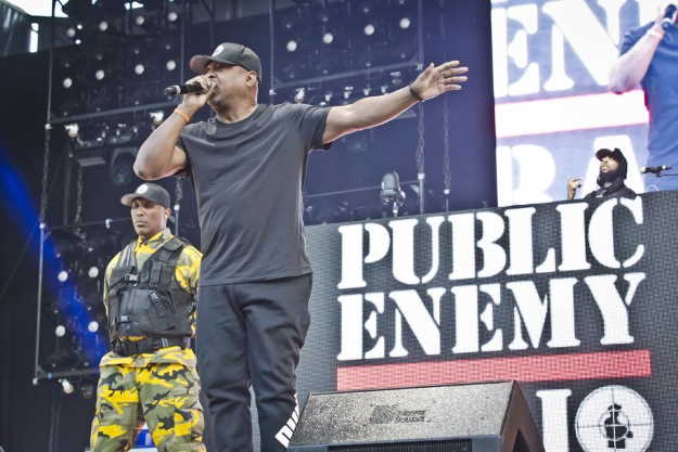Public Enemy at the Parkbuehne Wuhlheide on May 18, 2019 in Berlin, Germany. (Photo by Frank Hoensch/Redferns)