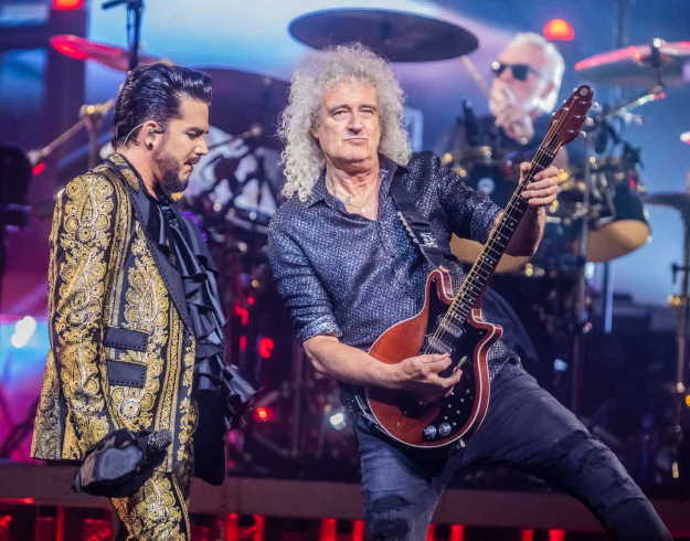 Queen and Adam Lambert 2019 at Nashville. PhotoCredit: Alan Poizner