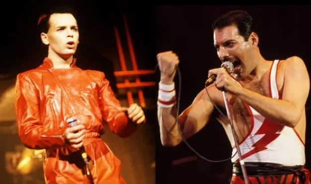 Freddie Mercury and Gary Numan (Image: GETTY)