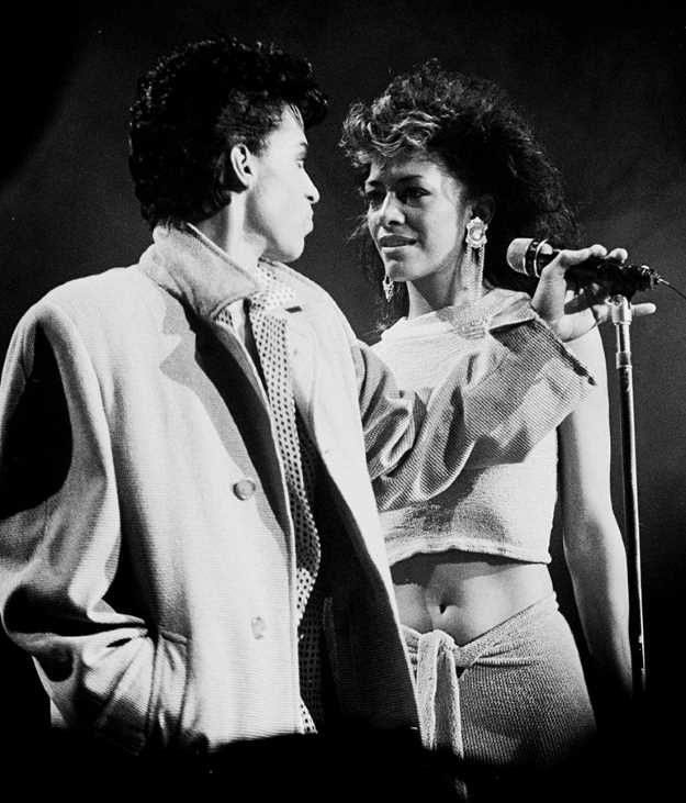 Sheila E and Prince. Gary Gershoff/Getty Images