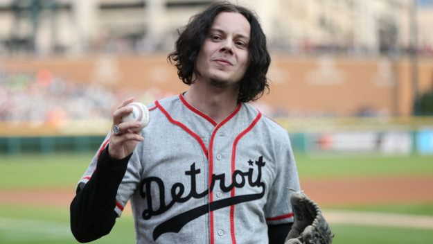 Jack White is Detroit Tigers fan. Getty Images