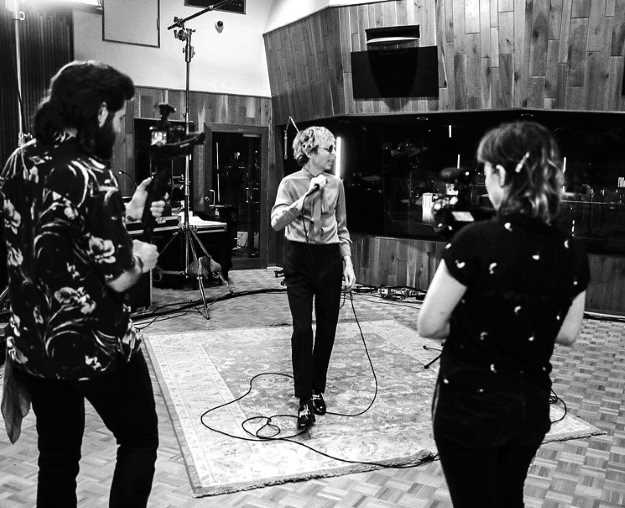 Beck in the Paisley Studio. PhotoCredit: Joseph Llanes