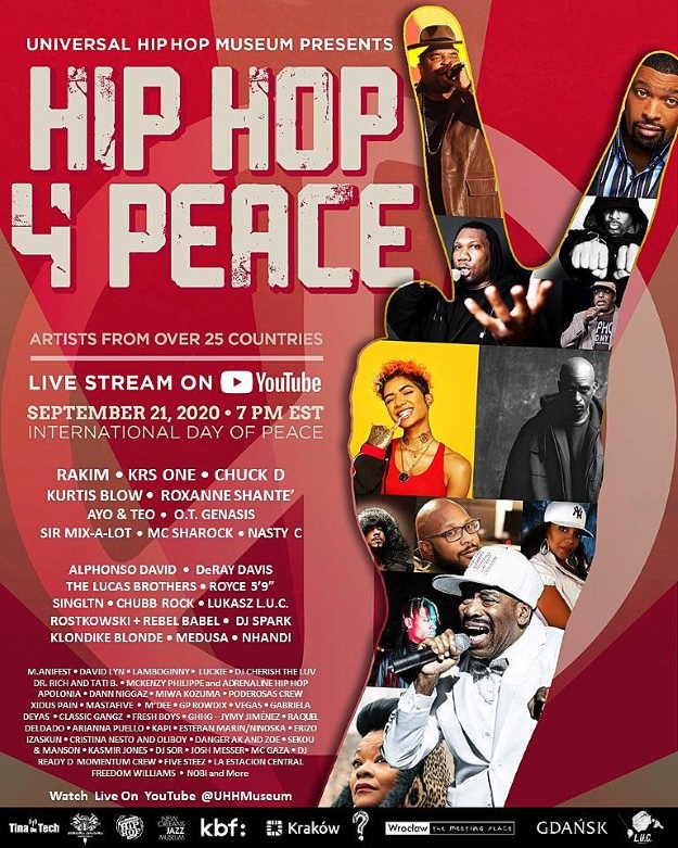 Hip Hop 4 Peace lineup